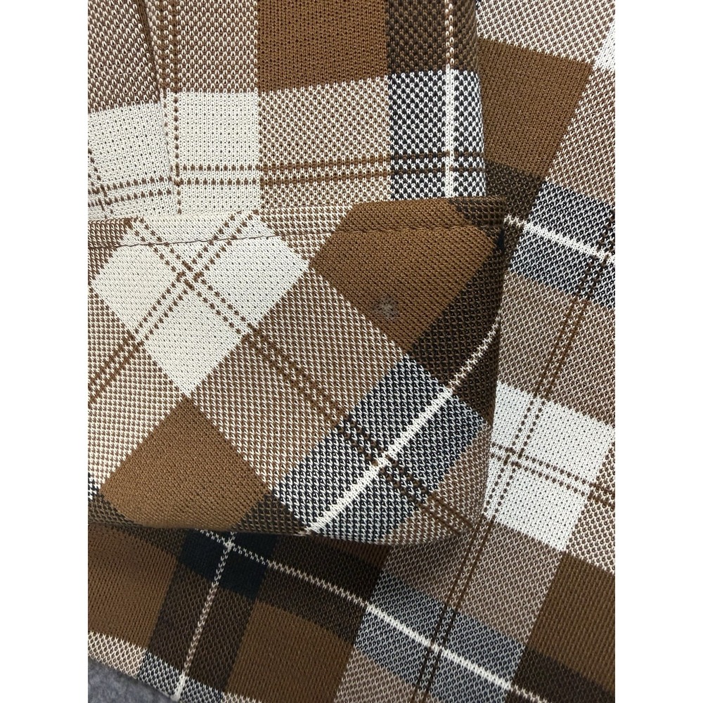 Vintage Tailored by Fem-E-Nits Plaid Knit Blazer Jacket Size 1 - Picture 8 of 9
